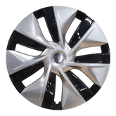 TESLA MODEL 3/Y TESLA MODEL Y ENJOLIVEUR DE ROUE - 19 POUCES GEMINI - ARGENT - AFTERMARKET - OEM Pièce NUMÉRO : 1044235-00-C